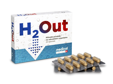 Design krabiček přírodního produktu H<sub>2</sub>Out