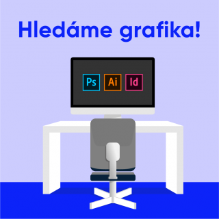 Hledáme grafika/grafičku! Nabízíme plat <br>25 000 až 45 000 měsíčně