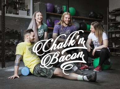 Logo pro privátní značku textilu Chalk and Bacon