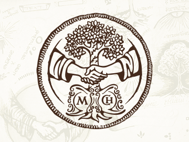 Vytvoření originálního logotypu na míru postaveném na ilustraci - Numizmatika Macho a Chlapovič